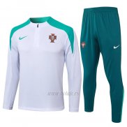 Chandal de Sudadera del Portugal 2024-2025 Blanco