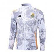 Chaqueta del Real Madrid Dragon 2024-2025 Blanco