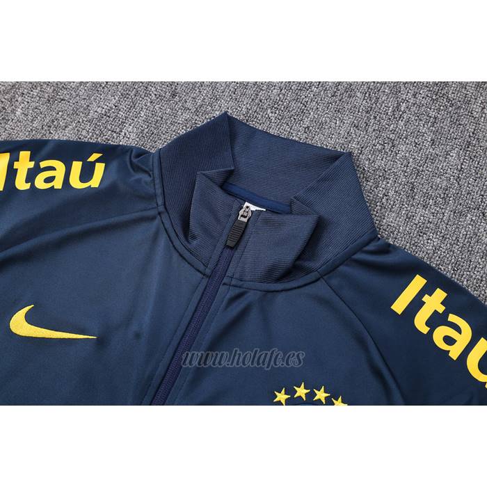 Nueva Chandal Equipos De Futbol - Chaqueta Brasil Azul Claro 2022/2023